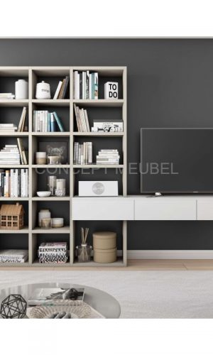Concept Meubel tv-meubel / boekenkast op maat